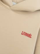 Livonél Heritage Hoodie Detail — Premium Menswear Deutschland