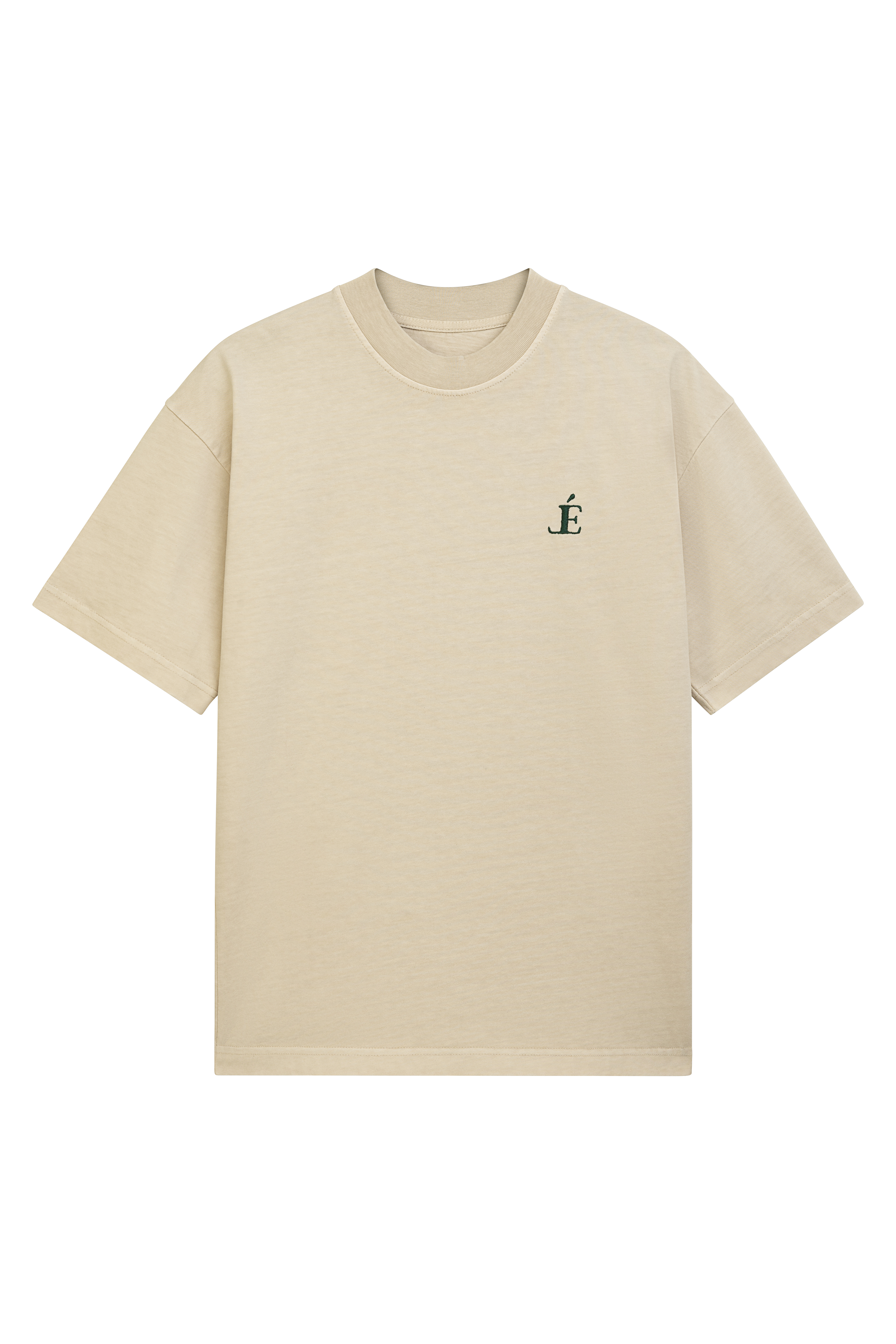 Livonél Silkroad Tee Creme — Elegantes Premium T-Shirt Herren